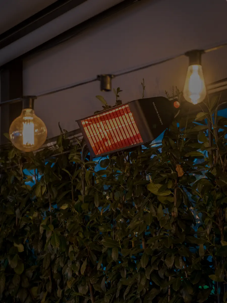 incalzitor electric pentru terasa sau restaurant